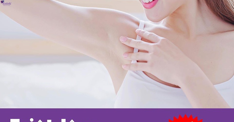KALOHI BEAUTY ĐỊA ĐIỂM TRIỆT LÔNG NÁCH VĨNH VIỄN AN TOÀN