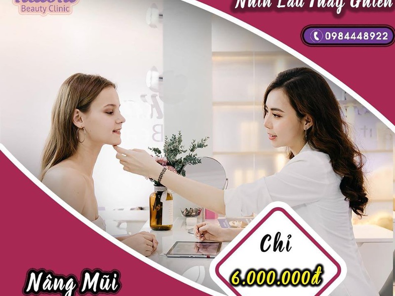 NÂNG MŨI DÁNG CAO CÙNG KALOHI BEAUTY